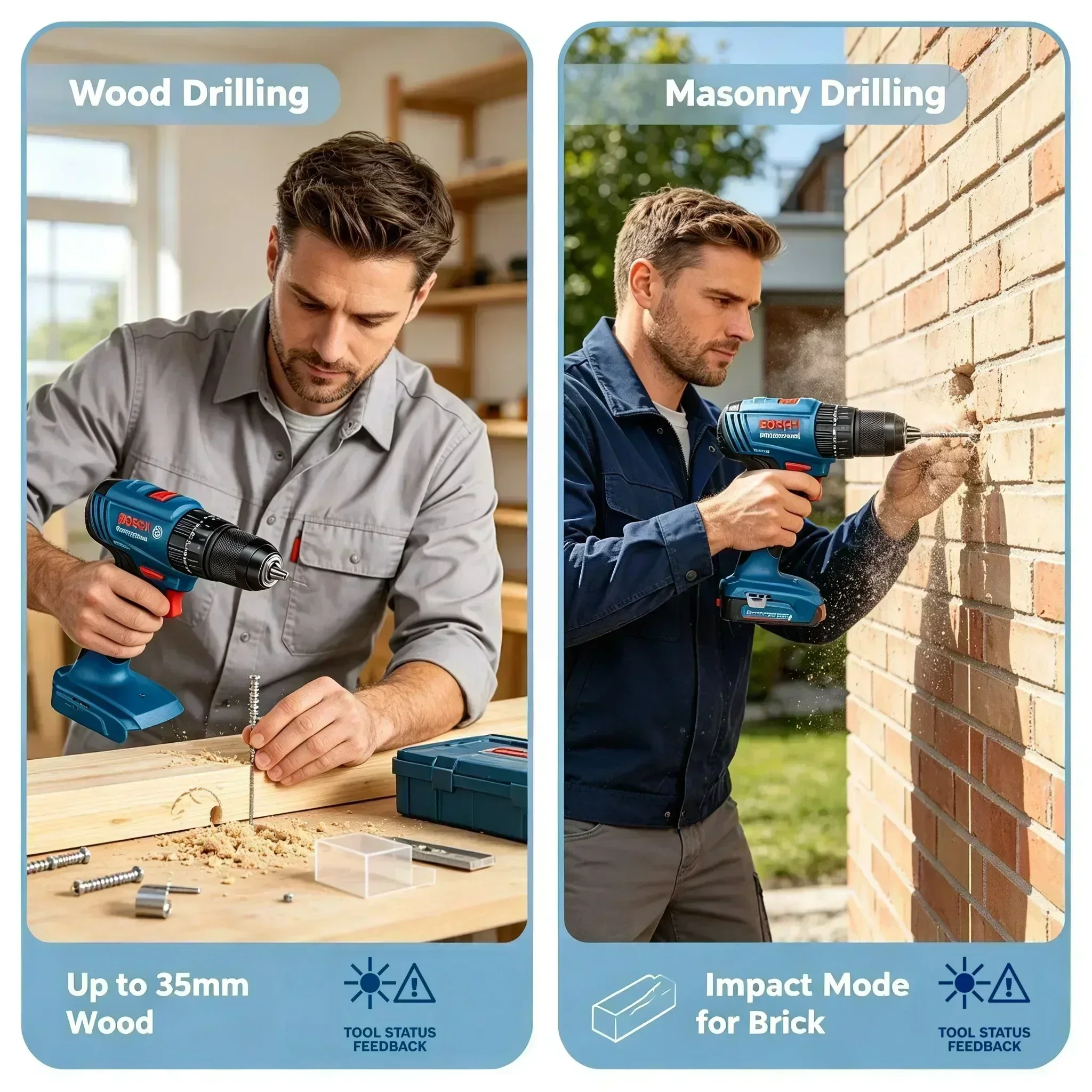 Brushless Cordless Electric Drill 18V - 보쉬 GSB 185-LI 18V 무브러시 무선