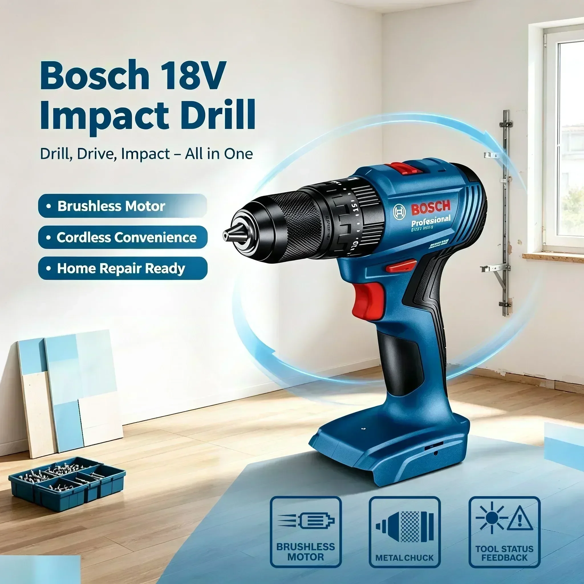 보쉬 GSB 185-LI 18V 무브러시 무선 임팩트  - Brushless Cordless Electric Drill 18V 리뷰 및 가격