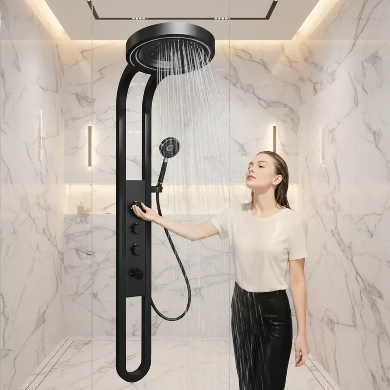 홈데크 샤워 패널 폭포 샤워 세트 온수 냉수 욕실 수전 - Plumbing 리뷰 및 가격
