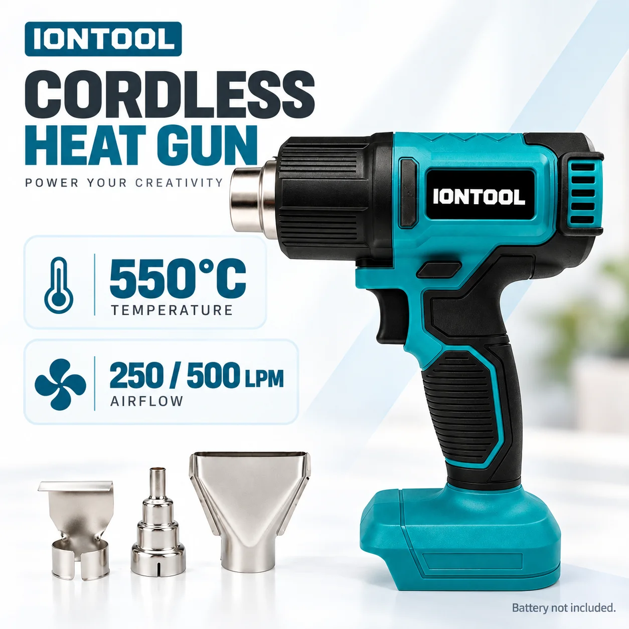 아이온툴 550 ℃   휴대폰 수리, 스티커 제거, 수 - Cordless Heat Gun For Shrink Tubing 리뷰 및 가격