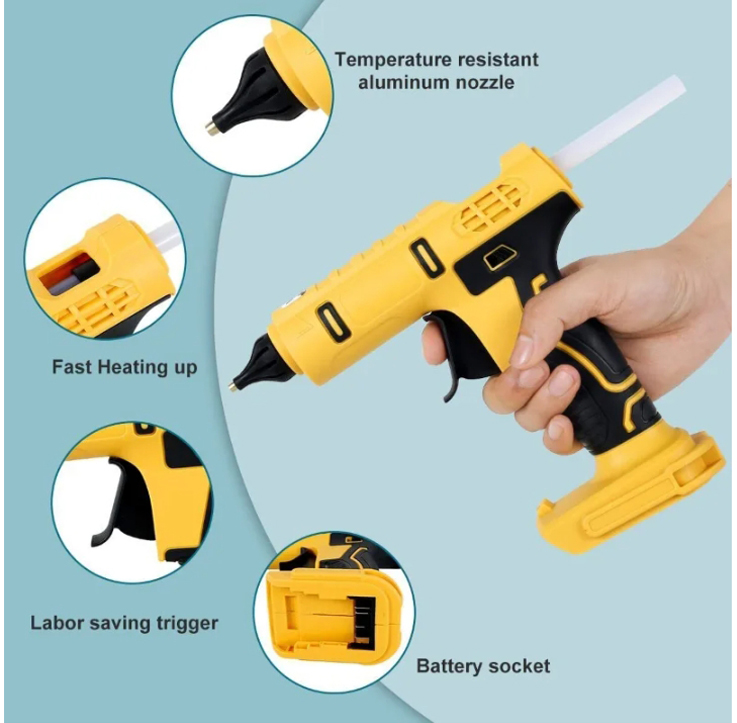 무선 전기 핸드헬드 핫 글루 건 핫 멜트 건 용접 방열 - Hot Melt Glue Gun Cordless 리뷰 및 가격