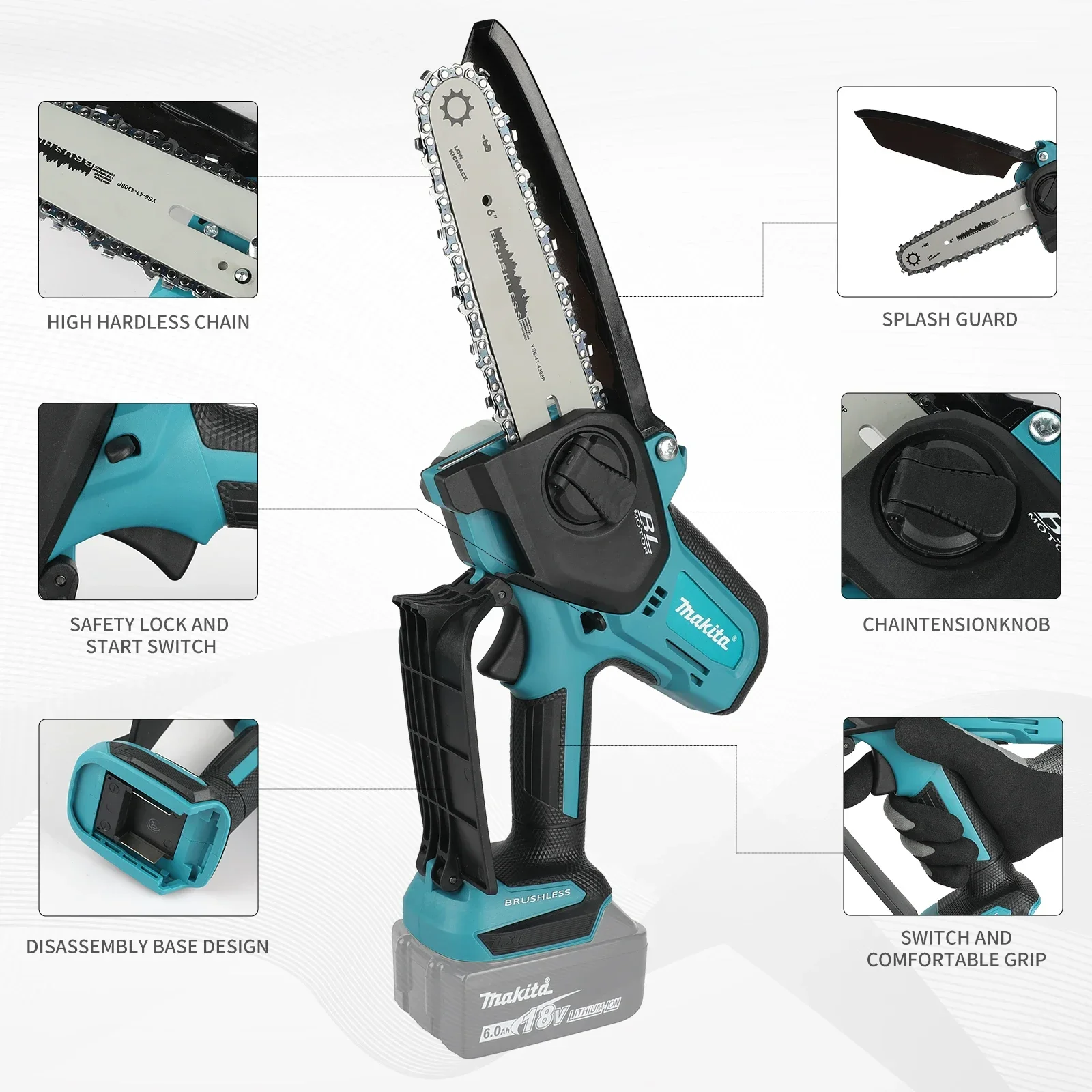 마키타 UC286 6인치 체인톱, 전동 톱, 휴대용 목 - Mini Electric Chainsaw 6 Inch 리뷰 및 가격