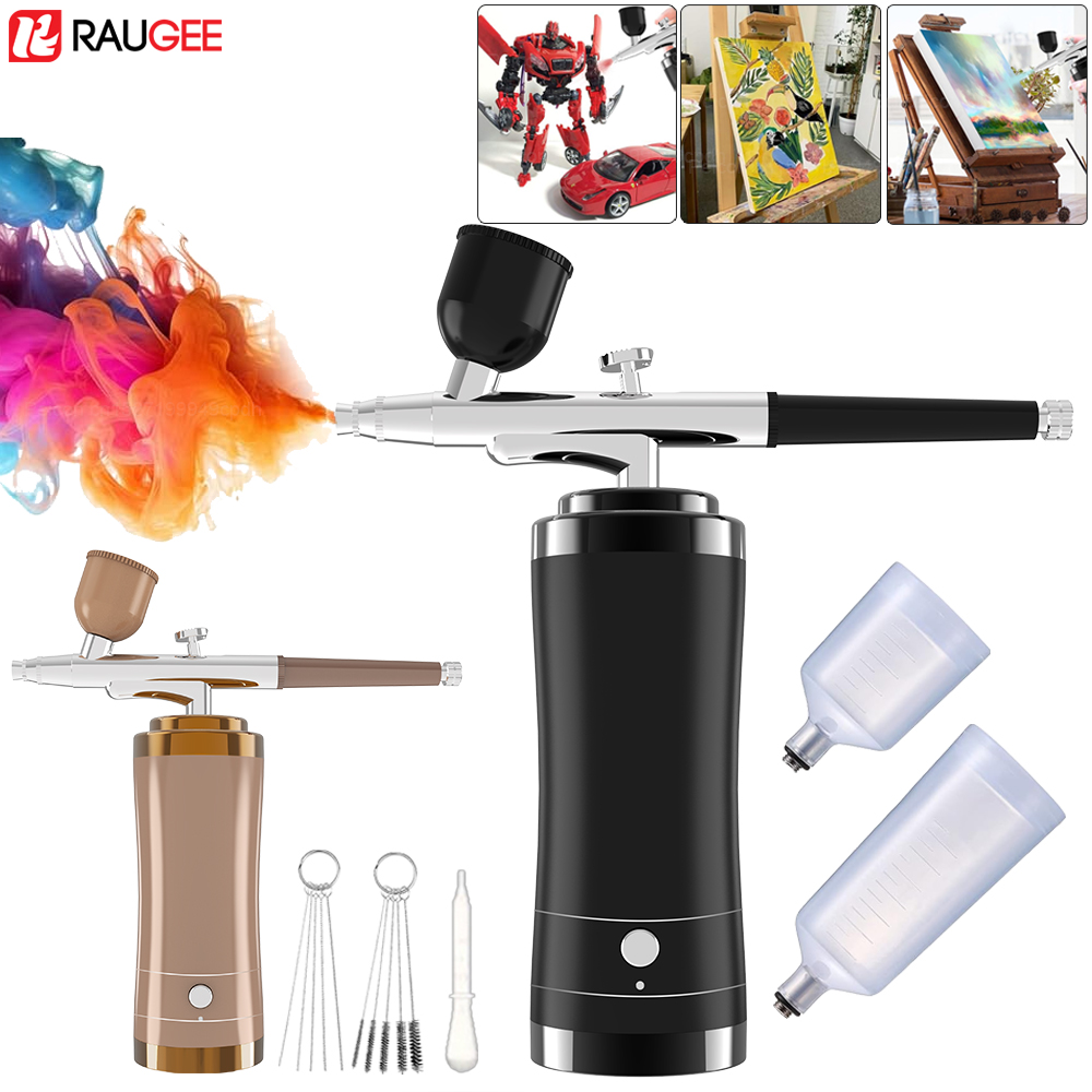 에어 브러시 무선 에어 브러시 키트 (압축기 포함) 페 - Airbrush Kit With Mini Compressor 리뷰 및 가격