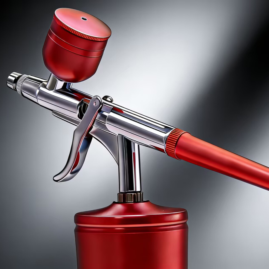 휴대용, 충전식, 무선 에어브러시. 압축기와 함께 제공 - Airbrush Kit With Mini Compressor 리뷰 및 가격