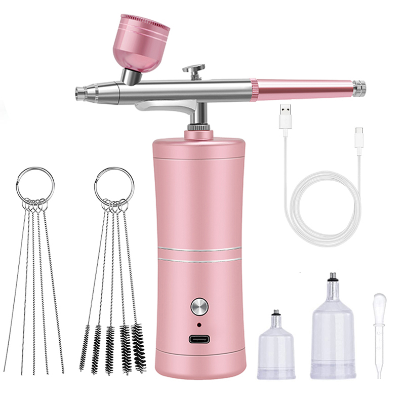 네일 아트 페인트 용 에어 브러시 압축기 네일 장식 케 - Airbrush Kit With Mini Compressor 리뷰 및 가격