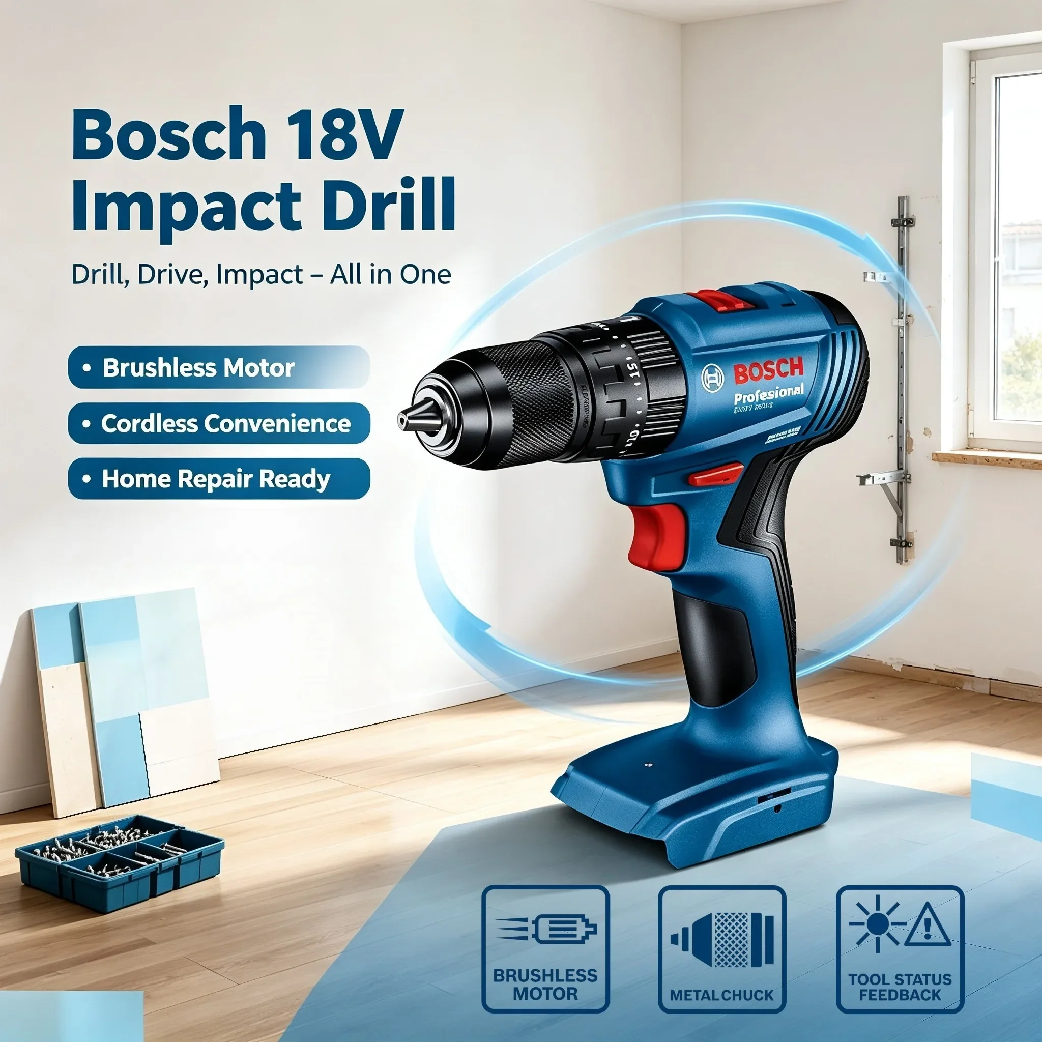 보쉬 GSB 185-LI 18V 무브러시 무선 임팩트  - Brushless Cordless Electric Drill 18V 리뷰 및 가격