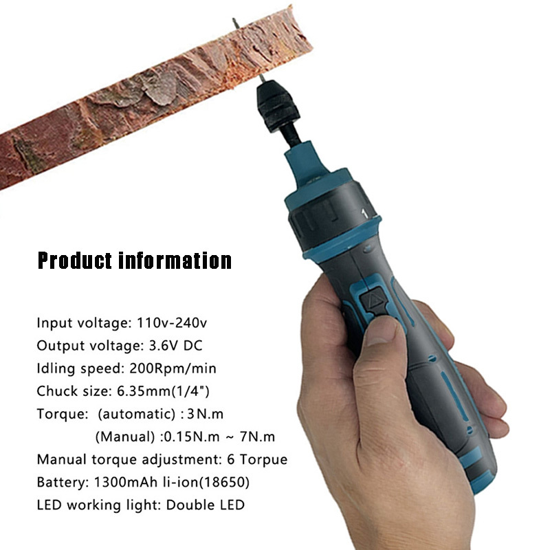 충전식 무선 전기 스크루 드라이버 미니 드릴 전동 공구 - Electric Screwdriver Rechargeable Usb 리뷰 및 가격
