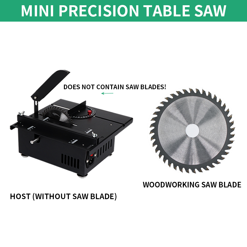 1200W 미니 정밀 테이블쏘 미니 전기 소형 가정용  - Mini Table Saw For Woodworking 리뷰 및 가격
