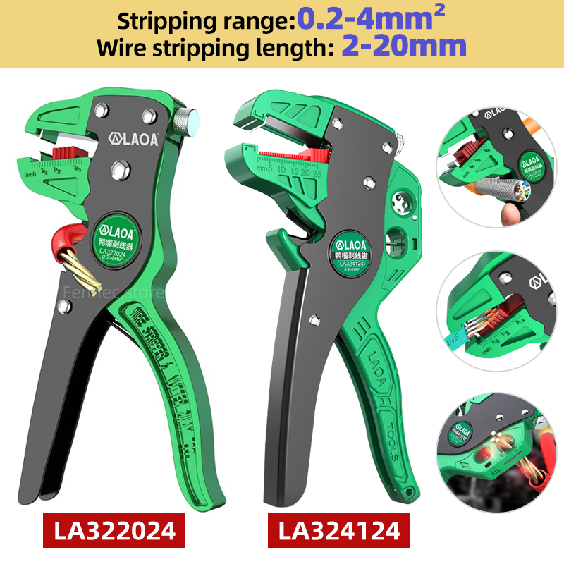 LAOA 와이어 스트리퍼 도구 케이블 절단 니퍼 조정  - Automatic Wire Stripper Cutter 리뷰 및 가격