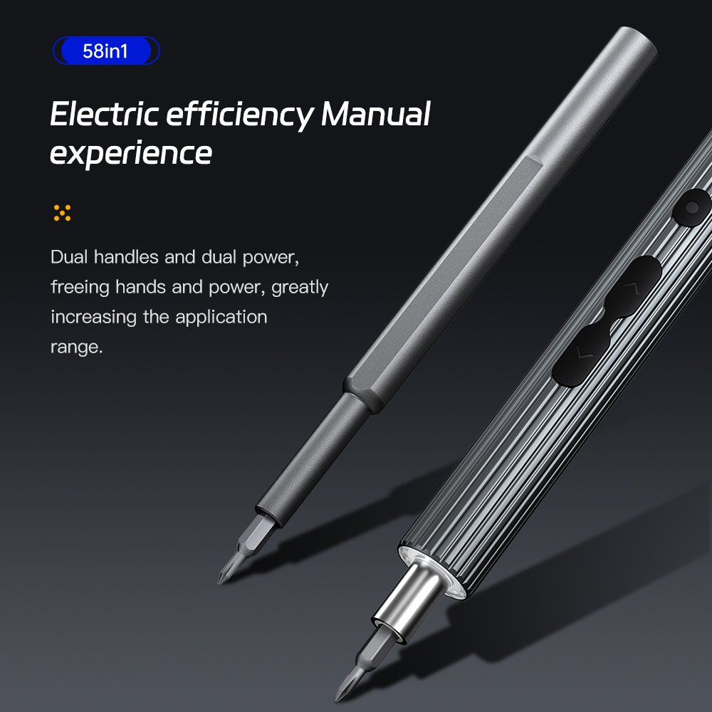 58 in 1 전기 스크루 드라이버 세트 정밀 도구 X - Electric Screwdriver Rechargeable Usb 리뷰 및 가격