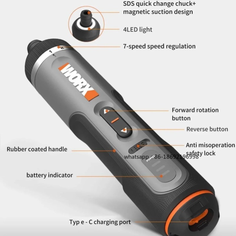 30비트 세트 전동 공구 WX242 전기 스크루드라이버 - Electric Screwdriver Rechargeable Usb 리뷰 및 가격