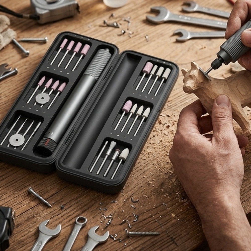 24가지 액세서리가 포함된 무선 회전 공구 세트, 전동 - Cordless Rotary Tool Kit Accessories 리뷰 및 가격