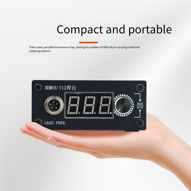 ABYN-디지털 T12 납땜 인두 스테이션 키트 디지털 - Digital Soldering Station T12 리뷰 및 가격